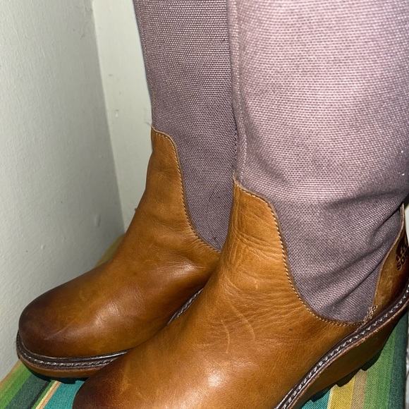 NWOB Vintage Sorrel Waterproof Stacked Heel Boots these are amazing Size 6 - Picture 7 of 8